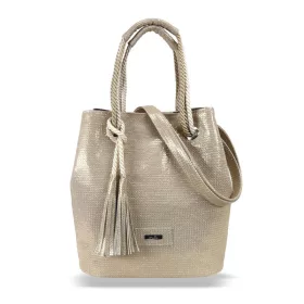 Zellia C200 rosegold női válltáska 33,5 x 28 x 12 cm
