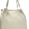 Zellia ZLB393 női válltáska bézs, oldalpántal 30 x 29 x 12 cm