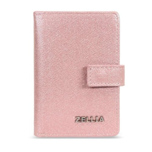 Zellia Hz-128 Y572 - 2399F női rózsaszín kártyatartó 11,5 x 7,5 x 2 cm