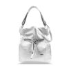 Zellia C156  női ezüst válltáska 38 x 35 x 12 cm