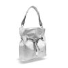 Zellia C156  női ezüst válltáska 38 x 35 x 12 cm