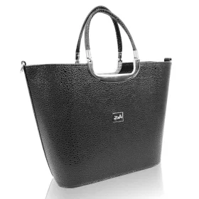   Zellia Zvn21045 fekete női kézitáska, állítható oldalpánttal – 34 x 25 × 13 cm