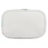 Peterson Ptn Kos-Da-18-3521 fehér flitteres női kozmetikai táska 21 x 14 x 12 cm