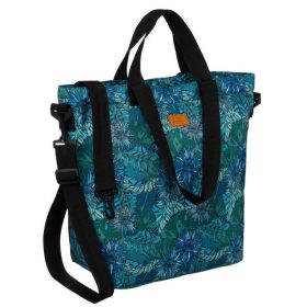   Rovicky R-TZ15605-9914 S13  kék, mintás női shopper táska 49 x 40 x 18 cm