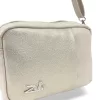 Zellia 25013 bézs-arany oldaltáska 26 x 19 x 10 cm