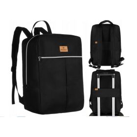   Rovicky Wizzair, Ryanair fekete hátizsák, fedélzeti táska 40 x 25 x 20 cm