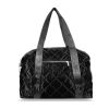 Zellia 24128 fekete női, steppelt sporttáska 40 x 30 x 19 cm