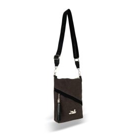 Zellia 23012 barna női oldaltáska 26 x 18 x 5,5 cm