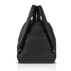 Zellia 24147F fekete-arany női hátitáska, hátizsák virágdísszel 32 x 29 x 13 cm