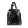 Zellia 25055 fekete-ezüst márvány mintás hátizsák 31 x 29 x 14,5 cm