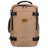 Peterson Ptn Bielik-6538 bézs hátizsák - WizzAir, Ryanair kézipoggyász 40 x 25 x 20 cm