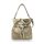 Zellia C156 női bézs-ocelot válltáska 38 x 35 x 12 cm
