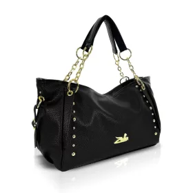 Zellia 26039 fekete női válltáska 36 x 25 x 14,5 cm