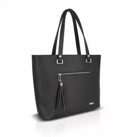 Zellia TD57 fekete merev női válltáska 35 x 30 x 12 cm