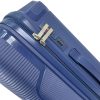 Zellia kék keményfalú bőrönd, Ryanair, Wizz Air kabinbőrönd 55 x 40 cm