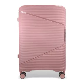   Zellia rosegold nagyméretű, keményfalú bőrönd 75 x 50 x 30 cm