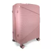 Zellia rosegold nagyméretű, keményfalú bőrönd 75 x 50 x 30 cm