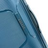 Zellia türkiz 3 db-os, keményfalú bőrönd szett 55-65-75 cm