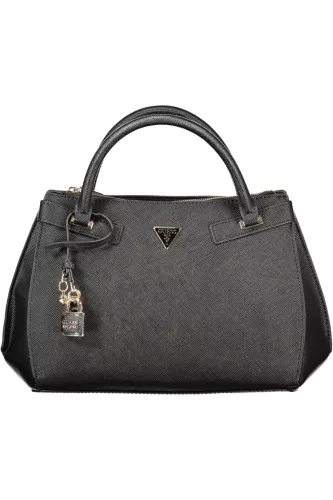 Guess Jeans Serenova fekete női kézitáska 30 x 23 x 11 cm