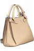 Guess Jeans Serenova púderbézs női kézitáska 30 x 23 x 11 cm
